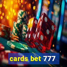 cards bet 777